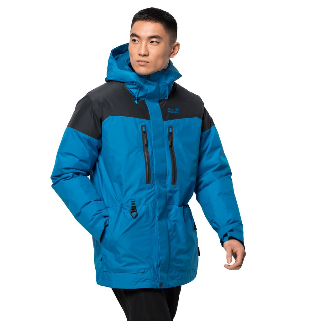 Jack Wolfskin NORTH ICE μπουφαν χειμερινα ανδρικα μπλε | GR5741426